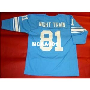 001 # 81 Dick Night Train Lane Retro College Jersey Size S-4XL of Custom Any Name of Number Jersey
