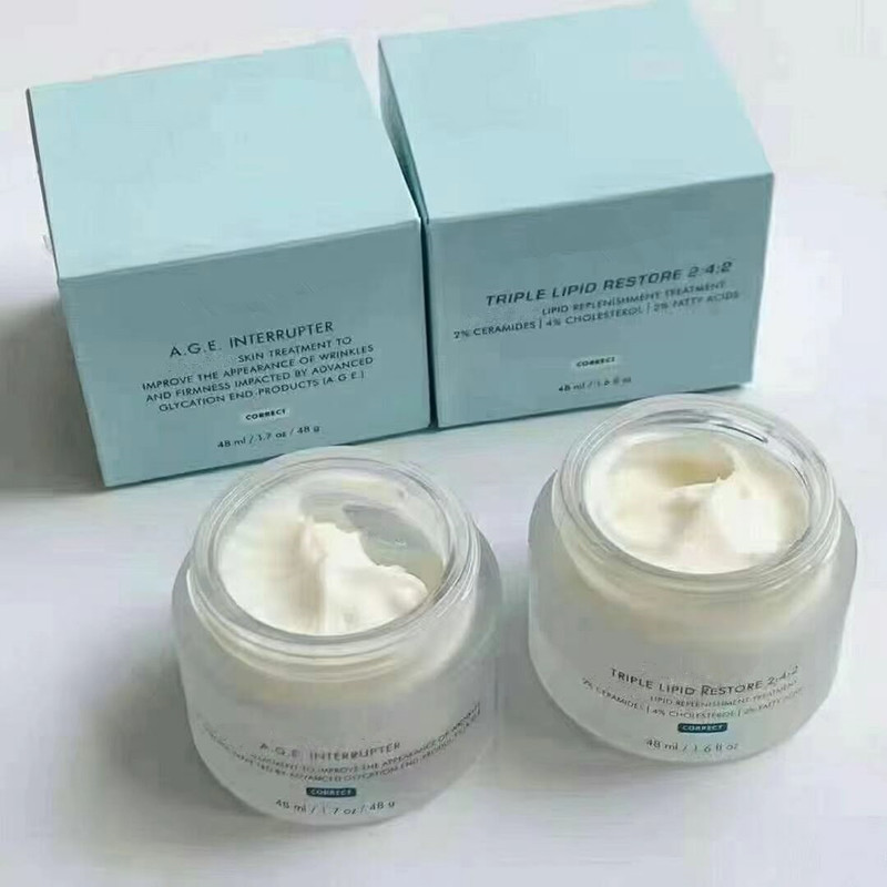 Marca creme facial Age Interrupter Triple Lipid Restore 242 Cremes Faciais 48ml compras grátis DHL