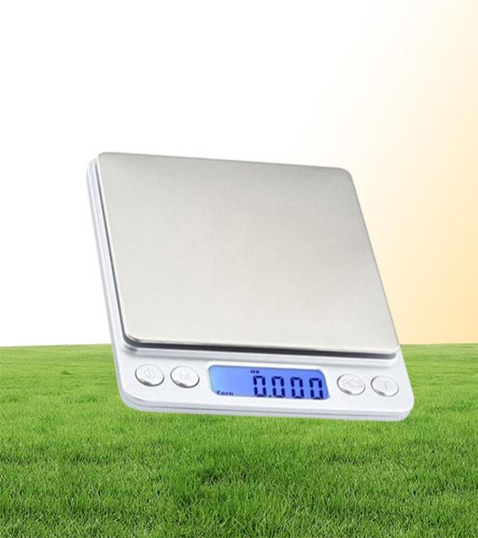 Balances numériques LCD de précision 00101g, 500g, 123kg, Mini grammes électroniques, Balance de poids pour la cuisson, Scale2299677