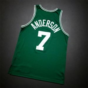 001rare Basketball Jersey Hommes Jeunes femmes Vintage Kenny Anderson High School Taille S-5XL personnalisé n'importe quel nom ou numéro