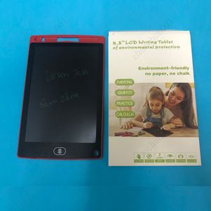 Effacement de 8,5 pouces LCD Tablette Tablette Tablette Tablette Tableau Blackboard Plaquettes d'écriture Cadeau Pour Enfants Sans personnage Papiers Spécifications Mémo avec stylo à mises à niveau