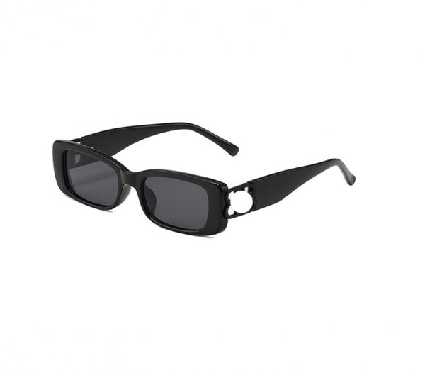 0096 Lunettes de soleil européennes rétro rectangulaires à la mode hommes femmes lunettes de soleil de créateur