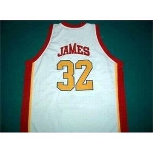 0098rare Basketball Jersey Hombres Jóvenes Mujeres Vintage 23 LEBRON JA MES McDONALD'S All American Size S-5XL personalizado cualquier nombre o número