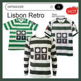 01 02 03 04 Lisboa camisetas de fútbol retro ronaldo Marius Niculae Joao Pinto 2001 2002 2003 Lisboa C.RONALDO Camisetas de fútbol clásicas vintage tops Sporting CP hotsoccer