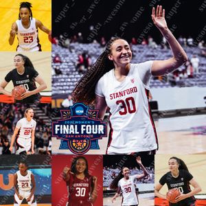 Stanford damesbasketbalshirt 23 Kiana Williams 3 Anna Wilson 30 Haley Jones 12 Lexie Hull 22 Cameron Brink 33 Hannah Jump 5 Francesca Belibi 11 Ashten Prechel