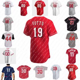 Johnny Bench Jersey Pete Rose Barry Larkin Chris Sabo Deion Sanders Tony Perez Adam Dunn Eric Davis Frank Robinson Joe Morgan Ken Griffey Jr Eppa Rixey Dave Concepcion