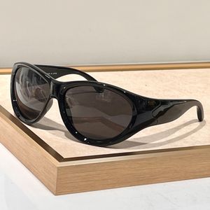 0158 Gafas de sol envolventes de gran tamaño Negro/Negro humo para mujeres Hombres Sombras Sunnies Lunettes de Soleil Gafas Occhiali da sole UV400 Gafas