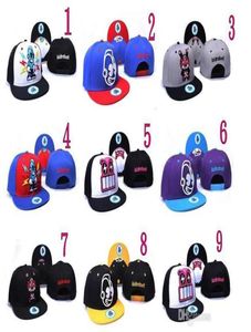 01Whole 10pcslot Fashion Hip Hop Hat Booger Kids Kidrobot Coke Boys Snapback Hats Caps Fuckdown Swagg Cap2112869