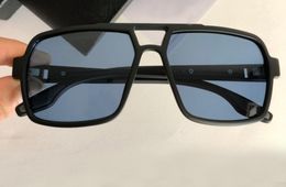 01X Lunettes de soleil polarisées noir mat gris pilote hommes lunettes de soleil de sport lunettes de soleil de mode accessoires lunettes UV400 avec Box288v