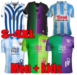 023 2024 2025 CAMISETA MALAGA CF Soccer Jersey 120 Aniversario Remake retro 23 24 25 Camisas de fútbol en casa Hombres Bustinza M. Juande Febas Alex Concept Kit