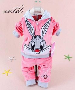 024 meses Fashion Children Biets Girls Clothing Sets Primavera Autumn Baby Jacket Pantalones 2 PPCSSETS Kids Sport Clother Tddler T8707717