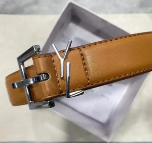 025 Femmes ceinture de concepteur ceintures pour femmes pour hommes ceinture de lettres de cuir authentiques aiguille y boucle