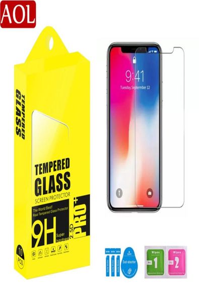 026 9H Clear BURBUJA Vidrio templado 25D Protectores de pantalla para iPhone 13 12 Pro 11 XS Max XR 8 Plus 7 Samsung A13 A03s A03 a52167898