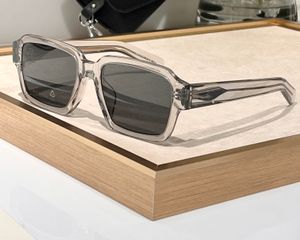 02z Zonnebril Kristal Frame/Donkergrijs Lenzen Mannen Vrouwen Shades Sonnenbrille Sunnies Gafas de sol UV400 Brillen met doos