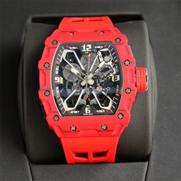 035-03 Reloj de lujo para hombres Relojes de diseñador Madring de hombres Caja de titanio de titanio Moda de pulsera Montre de Luxe