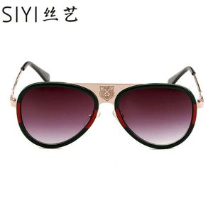 0363 Nouvelles lunettes de soleil Lo Fu Tau Bee Fashion Lunettes de soleil Lunettes de mode