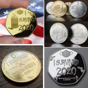 039I overleefde 2020039 zilveren gouden herdenkingsmunten cadeaucollectie munten voor vrienden familie feestartikelen cny23984810545