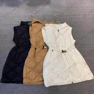 039liveche039 Europe et style américain Long Womens Down Vest Fashion Luxury Designer Women Vearts AAA Quality Coat Taille 025027365