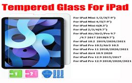 04mm 9H Film de protecteur de protection en verre trempé premium pour iPad Pro 129 Air 4 Air4 109 11 2021 7 8 9 102 105 97 Mini 2 5 6 min7832754