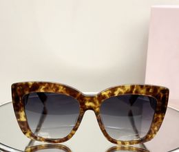 04w lunettes de soleil œil de chat havane gris ombré pour femmes été lunettes de soleil Sonnenbrille mode nuances UV400 lunettes unisexe