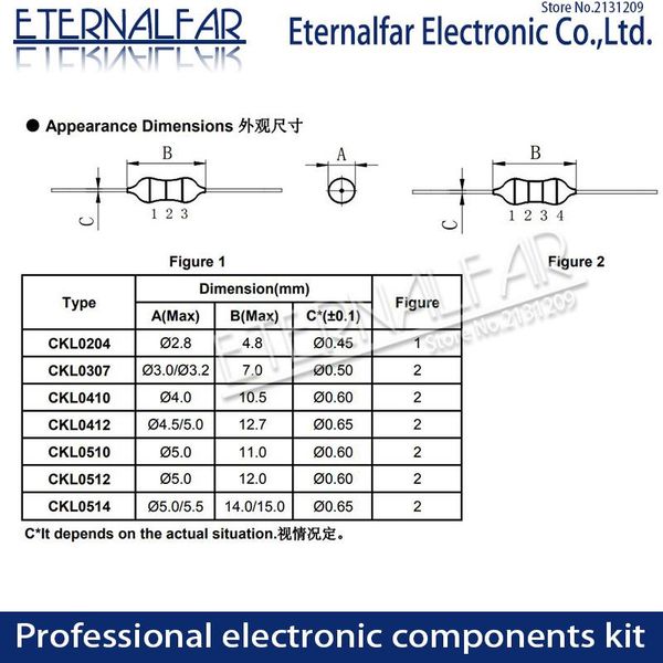 0510 1W 4.7MH 4700UH 4.7MH 4700 UH 472K Código de color fijo Axial Inductores Inductores Inductancia DIS Radios TV Inducción electromagnética