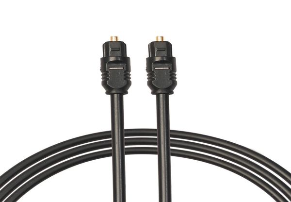 0511523581015M Super Long OD40 Câble audio optique numérique Gold mâle mâle à la fibre optique Male Câble audio 4869222