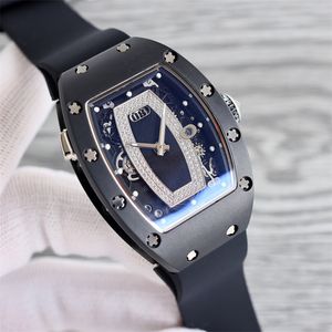 07-1 Motre be luxe designer horloges polshorloge 45X31mm automatisch mechanisch uurwerk Keramische kast Diamond crusher Luxe horloge dameshorloges polshorloges Relojes