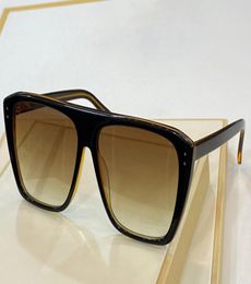 0701 Nuevas gafas de sol populares con protección UV 400 para hombres Marco cuadrado vintage Moda de calidad superior Viene con estuche gafas de sol clásicas9062722