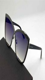 0715 Hommes Femmes lunettes de soleil à la mode et style rétro populaire cadre de feuille de haute qualité cadre de lentille antiultraviolet de haute qualité9805094