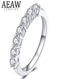 07ctw 3 mm DF Round Cut EngagementWedding Lab Grown Diamond Band Ring Sterling Zilver voor dames 2202238273225
