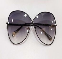 0842 Nickie Sunglasses pour femmes Grafent Blackgray Gafa de Sol Men Shades UV400 Protection Eyewear avec cas2445726