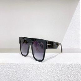 0847 Renee Squared lunettes de soleil pour hommes noir gris dégradé lentille gafa de sol mode lunettes de soleil nuances UV400 lunettes de protection 126302f