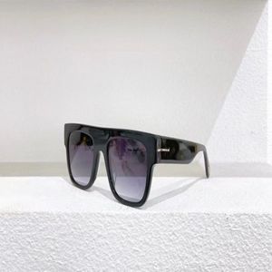 0847 Renee Squared lunettes de soleil pour hommes noir gris dégradé lentille gafa de sol mode lunettes de soleil nuances UV400 lunettes de protection 126293V