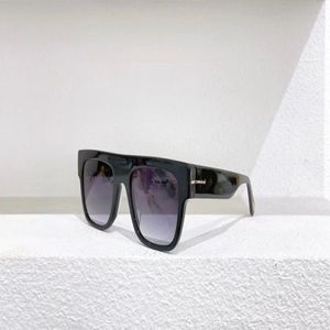 0847 Renee Squared lunettes de soleil pour hommes noir gris dégradé lentille gafa de sol mode lunettes de soleil nuances UV400 lunettes de protection 126301d