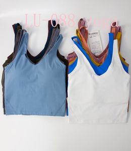 088 Dames sport beha sexy tanktop strak yogalev met borstkussen geen boterachtige zachte atletische fitnesskleding custom5208071