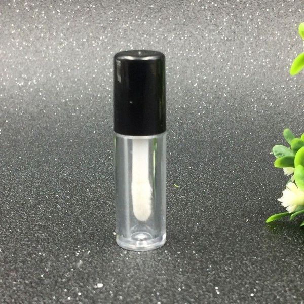 08ml mini plástico vacío transparente de brillo de labio Bálsamo labial lindo botella de contenedor de brillo cosmético brillo de viaje para cargar dividido Diy m ttti