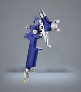 08mm10mm mondstuk H2000 Professioneel HVLP mini-verfspuitpistool, draagbaar airbrush voor het schilderen van auto Aerograph pneumatisch pistool 2107195580129