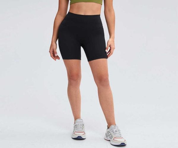 09 Shorts de Yoga taille haute Nake Feeling No T-Line pantalon serré élastique Leggings femmes sport pantalons chauds tenues atheltiques vêtements de sport Slim1566103