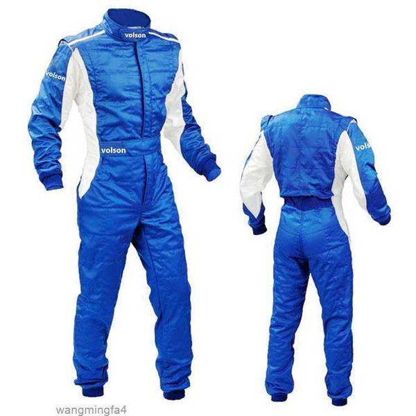 097T Survêtements pour hommes 2023 Voiture de plage étanche Go-Kart Hors route UTV Pull Drift Homme et Femme Amoureux des enfants F1 Costume de course d'une seule pièce