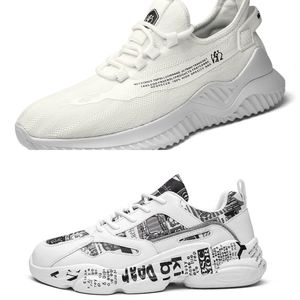 0CSR été hommes chaussures de course décontractées Maille respirante confortable solide Noir gris foncé Beige femmes Accessoires bonne qualité Sport Mode chaussure de marche 40