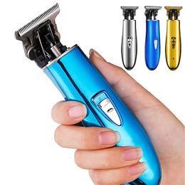 0mm Tondeuse professionnelle de machine de coupe de cheveux pour hommes Coupe de cheveux rechargeable Tondeuse à cheveux sans fil Rasoir électrique Barbe Barbier 240116