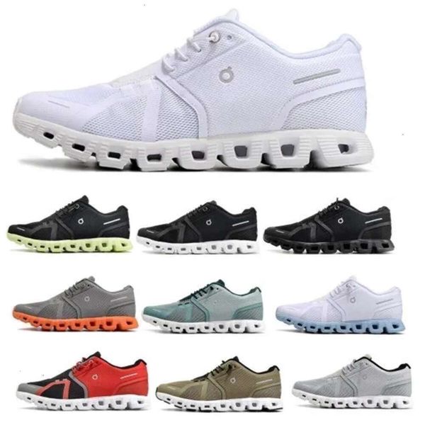 0n 0ncloud Zapatillas para mujer para hombre White Cloud 5 0nclouds Niagara Blue Eclipse Magnet Olive Reseda 2023 Hombre Mujer Entrenador Zapatillas de deporte Tamaño 5.5 - 11