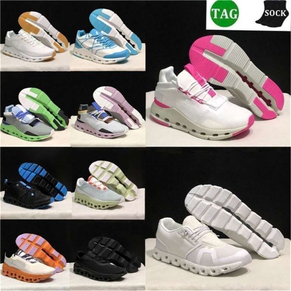 0N Cloud Haute Qualité Nuage Rose Monster Nova X3 X1 Forme Designer Chaussures Extérieur Chaussure Classique Perle Blanc Chaussures De Course Fashi0N Plateforme Sportss Designer Run Trainer