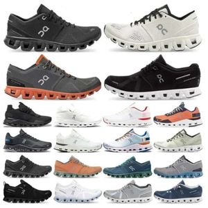 0N Cloud Woman 0N Cloud X Chaussures de course Femmes Hommes Baskets Aloe Ash Noir Orange Rouille Rouge Storm Bleu Blanc Entraînement et Cross Training Shoe Designer Hommes