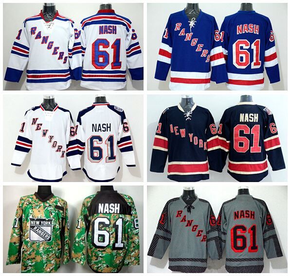 rick nash rangers jersey