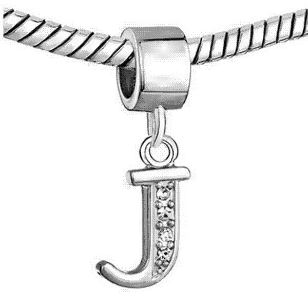 pandora lettera j collana pandora lettera j collana