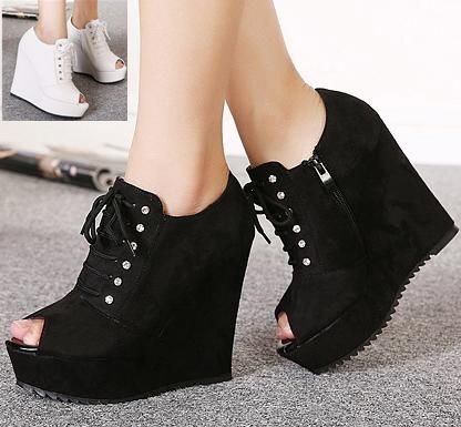 wedge booties cheap