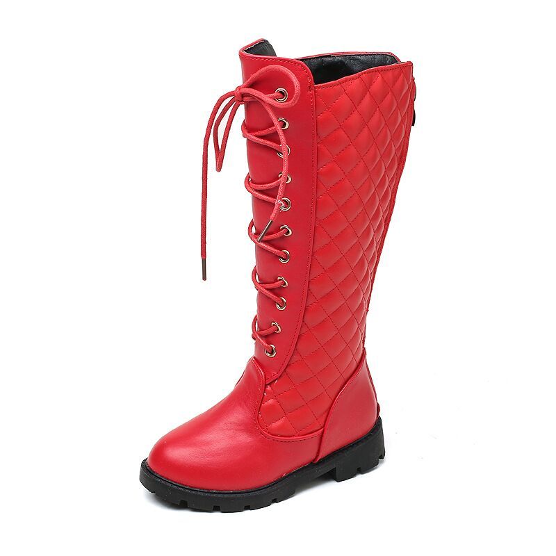 Compra 2017 Hot Parent Child Botas Largas Princesa Elegante Niñas Correa De  Terciopelo Cálido Partido Zapatos Botas De Nieve Para Niños Niño Siempre  Después De Botas Altas Barato | Entrega Rápida Y