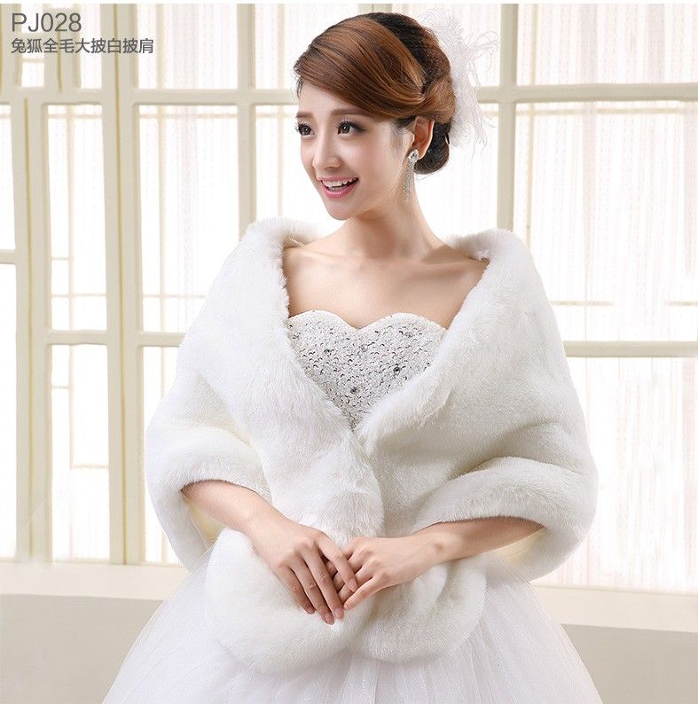 simple gown with shrug