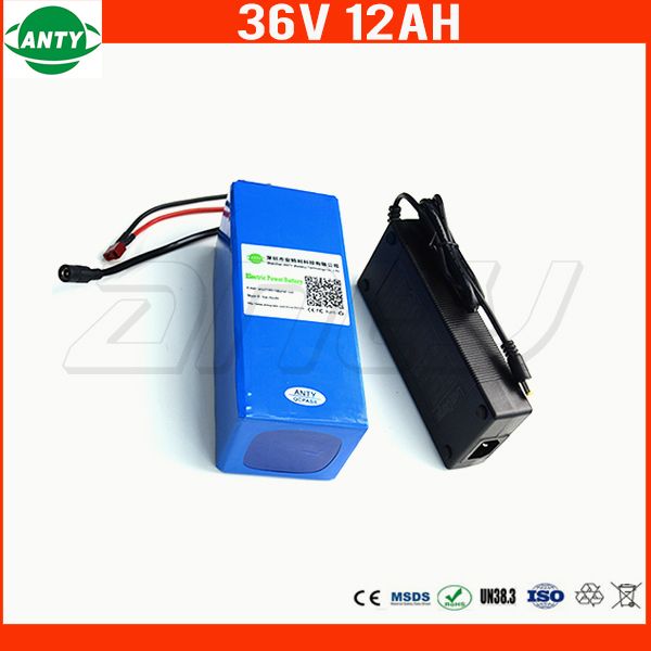 Electric Bike Battery 36v 12ah 800w Built In 30a Bms Lithium Ion Battery 36v With 42v 2a Charger Ebike Battery 36v Battery Cr2032 Battery Disconnect Switch From Liuzedong3333 234 18 Dhgate Com